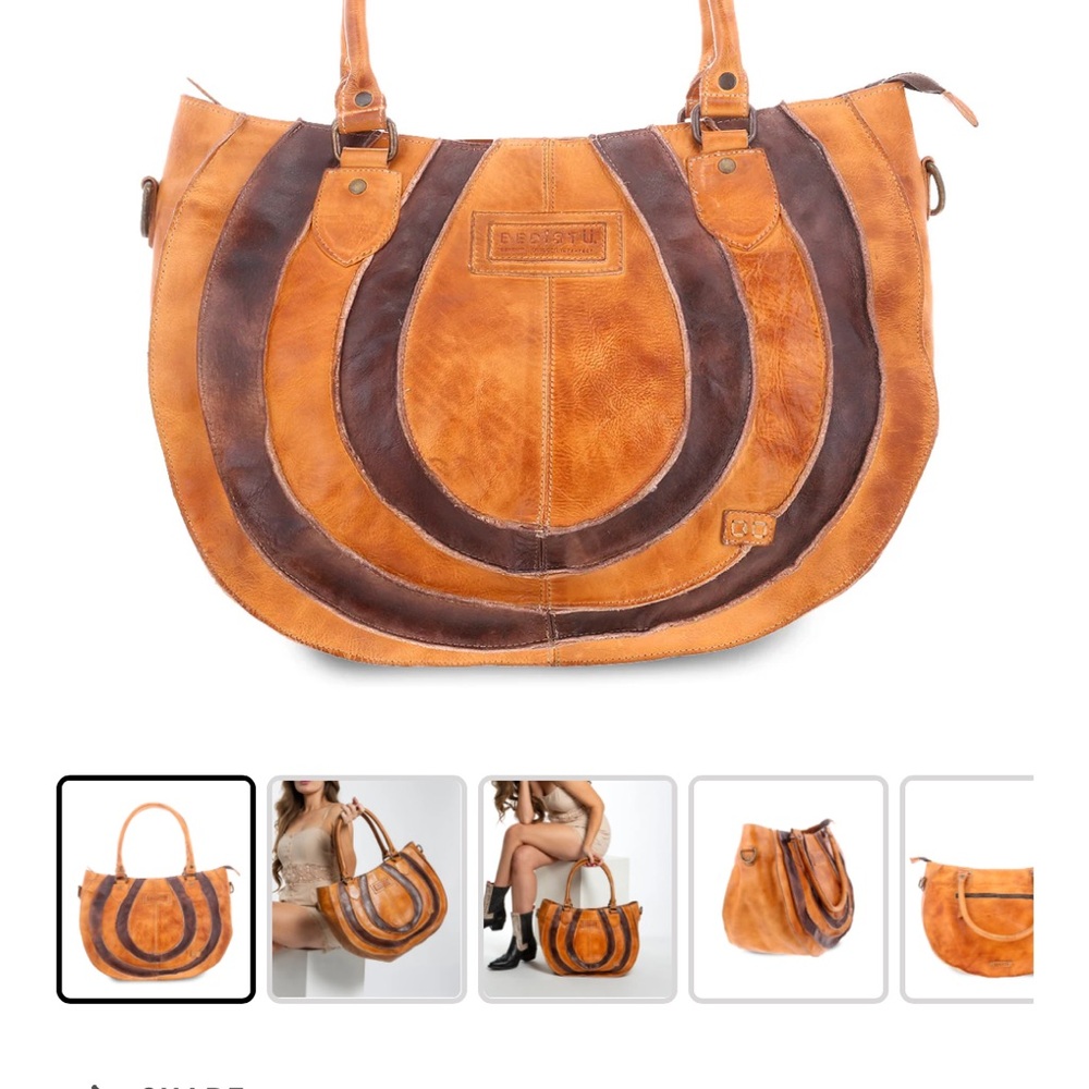 BED|STU leather Brawler bag, new without tags - Picture 5 of 6